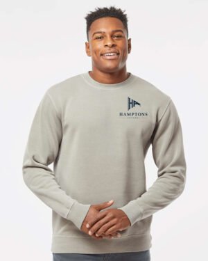 Hamptons Apparel Pigment-Dyed Crewneck